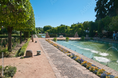 Alcázar de los Reyes Cristianos, Córdoba, Andalusien, Spanien