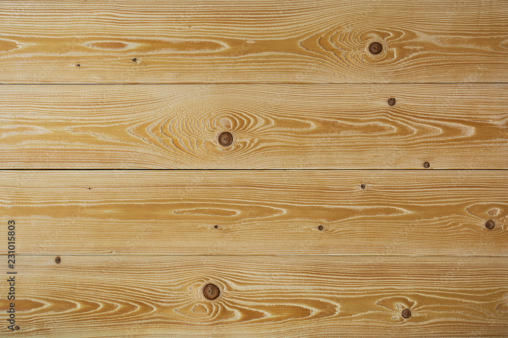 Naklejka premium światło drewniane nie pomalowane poziomo