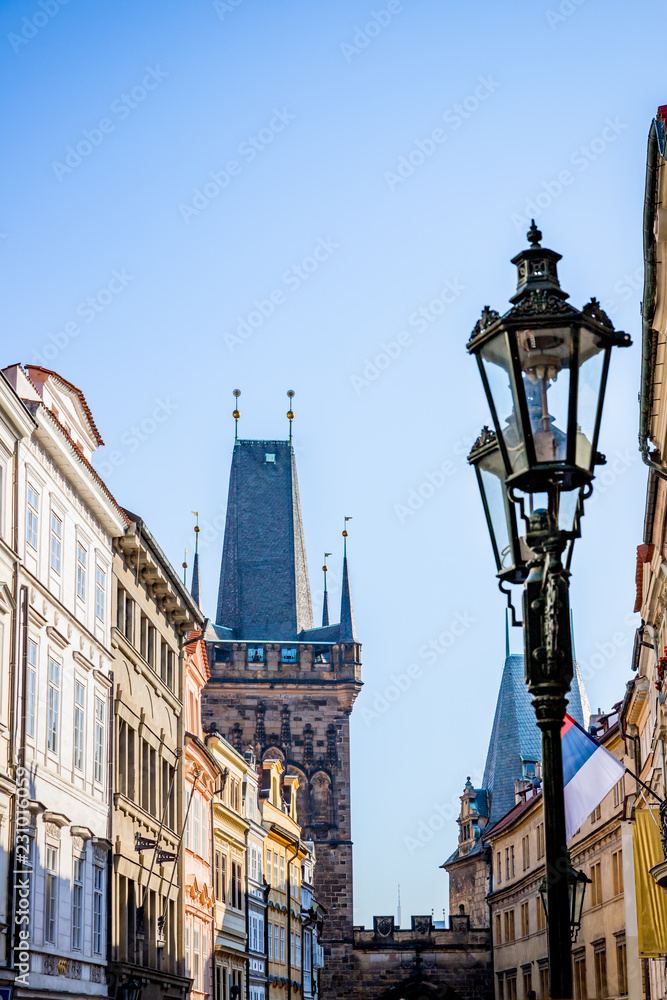 Dans les rues de Prague