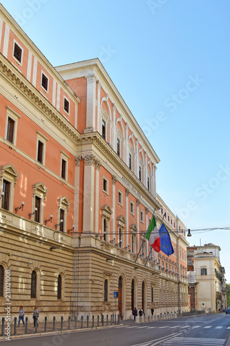 Italian Ministry of Defense, building in Via XX Settembre in Rome, Italy photo