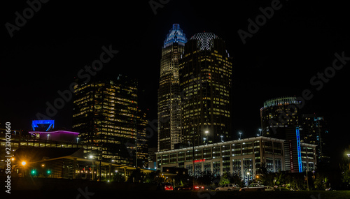 Downtown Charlotte mit Bank of America Tower