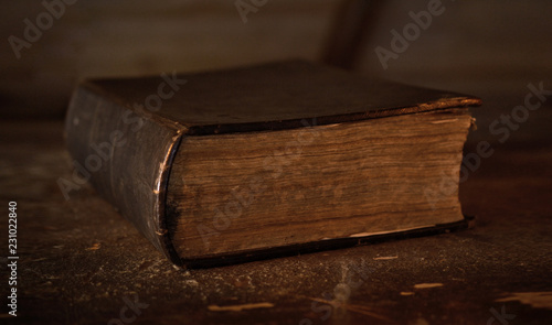 Vászonkép storybook book diary magic book old history