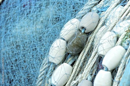 Obraz na płótnie Fishing Net w salonie
