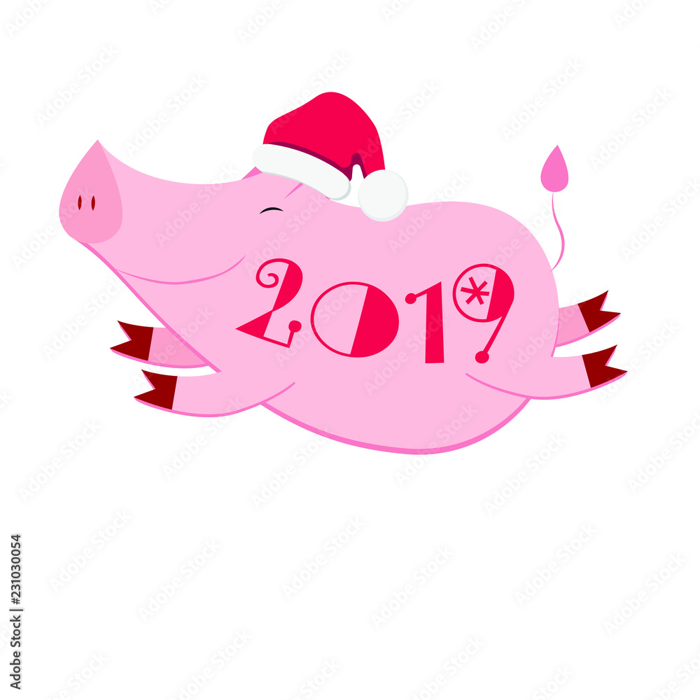 Happy pig flying Happy pig flying
