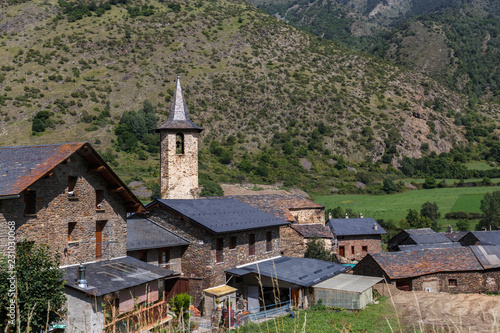 Gavas, a Small Village in the Catalan Pyrenees