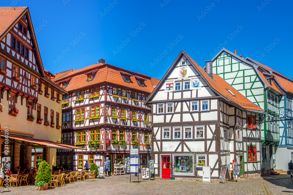 Fototapeta premium Schmalkalden, Altmarkt 
