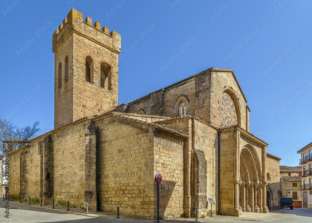 Church of Santiago, Sanguesa, Spain