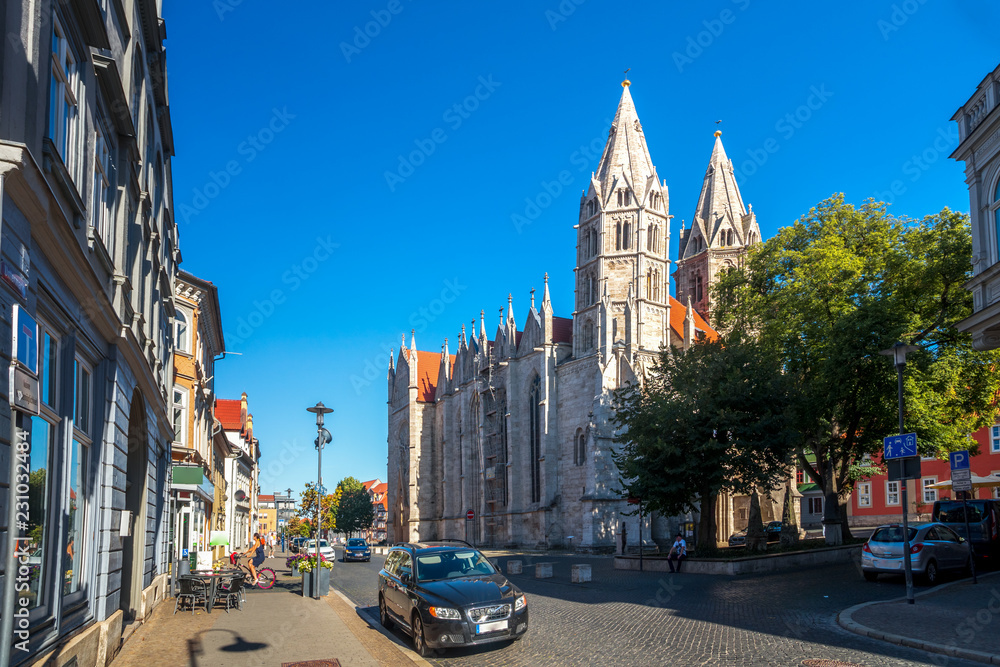 Obraz premium Mühlhausen, Divi-Blasii-Kirche 