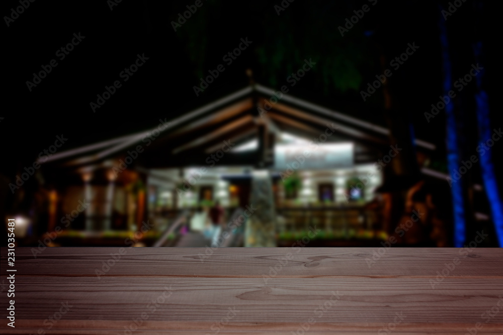 table on house background table on house background