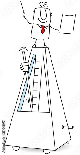 the metronome and the bandmaster