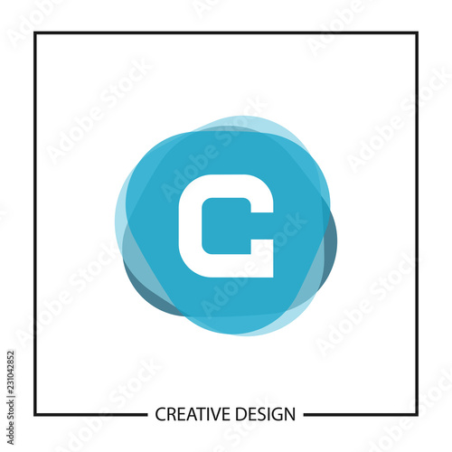 Initial Letter C Logo Template Design Vector Illustration