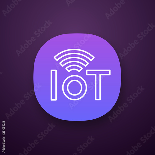 Internet of things app icon