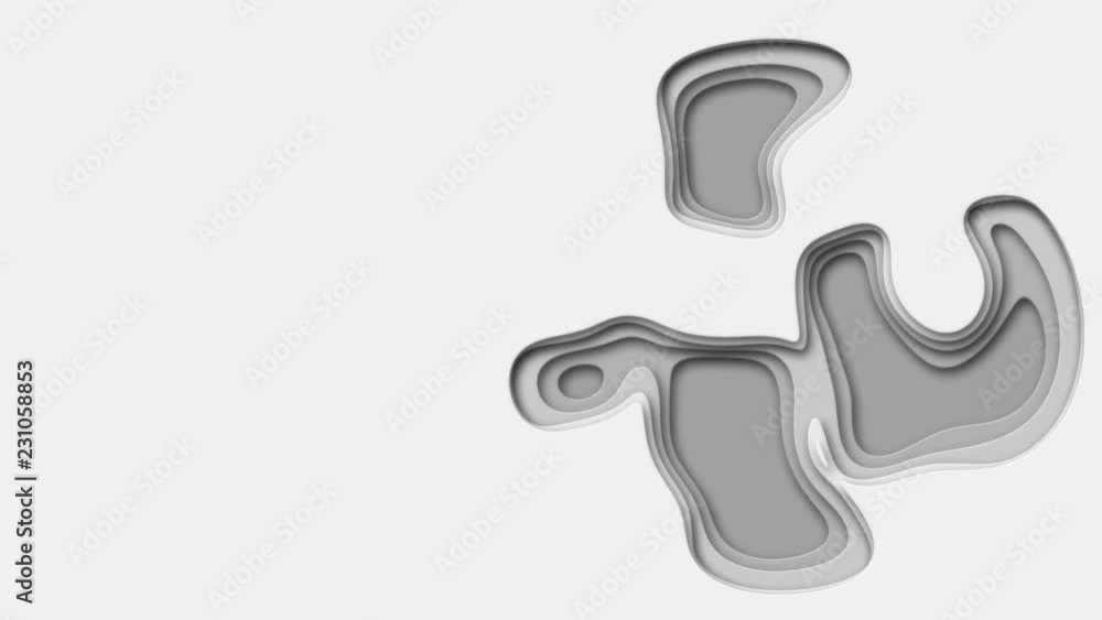 Cut out layers background logo grey scale hole (4K) Abstract background with grey scale vector paper cut shapes. Vector style animation with origami, flowing or carving pattern in depth layers. Perfec Cut out layers background logo grey scale hole (4K) Abstract background with grey scale vector paper cut shapes. Vector style animation with origami, flowing or carving pattern in depth layers. Perfec