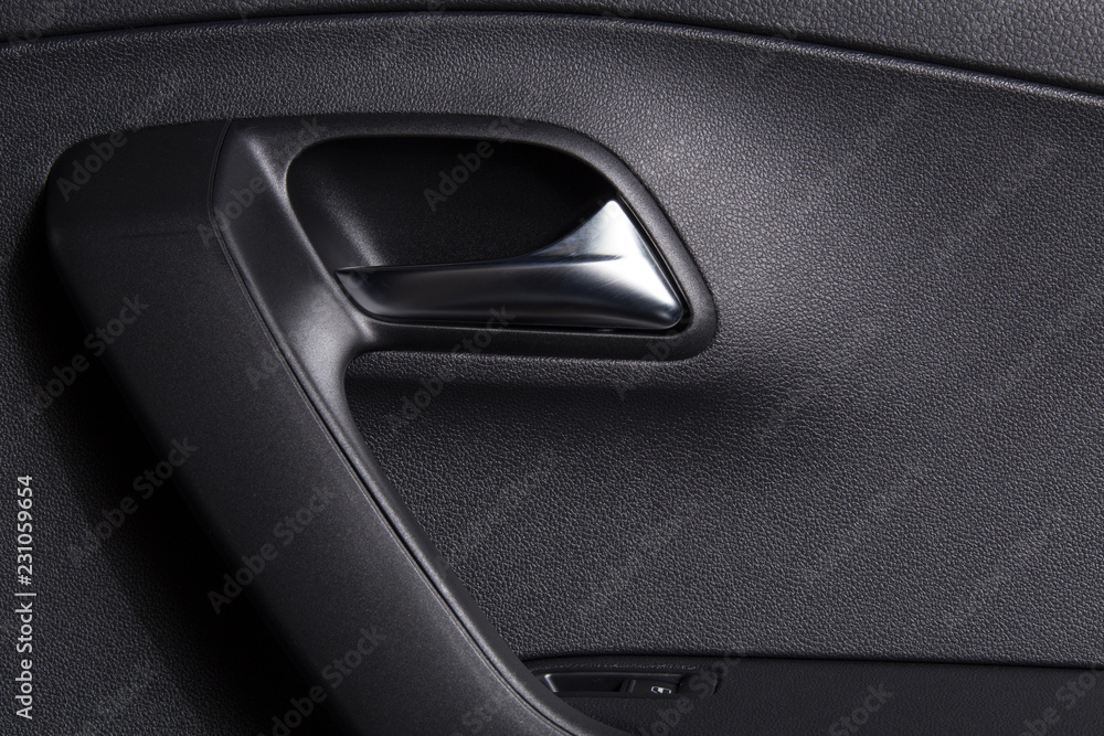 Naklejka premium Car door handle inside