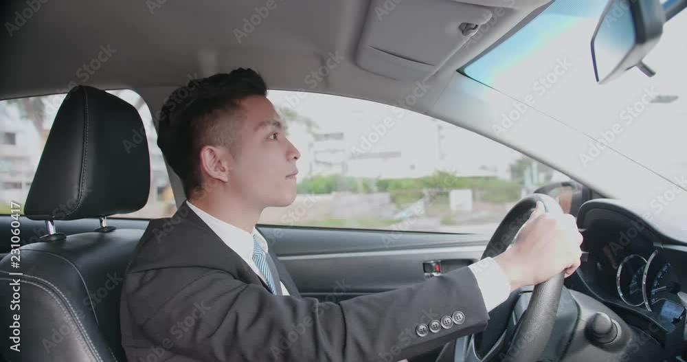 business man driving car business man driving car
