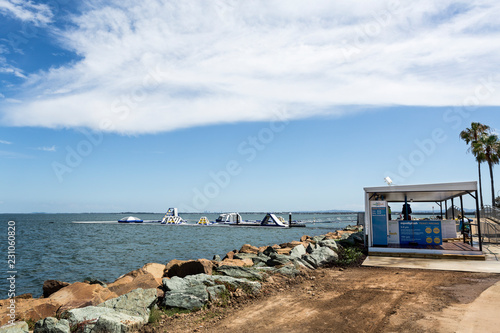 Redcliffe – Inflatable Water Park © Downunderphoto