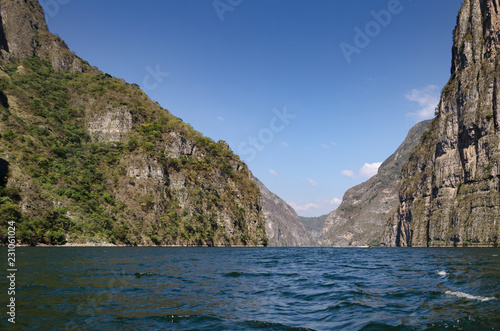 Sumidero canyon in Mexico