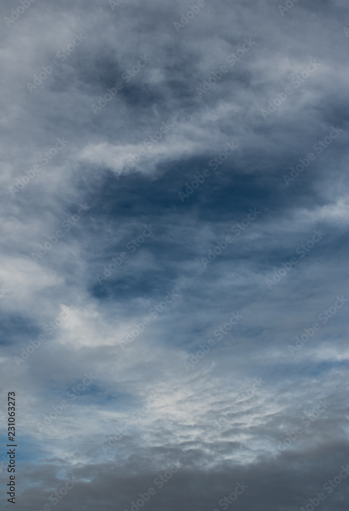 Obraz premium blue sky with clouds