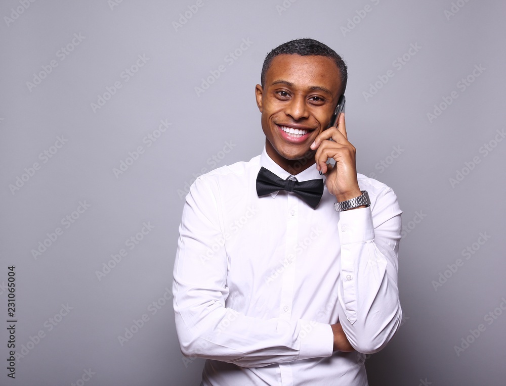 Portrait of a beautiful black man Portrait of a beautiful black man