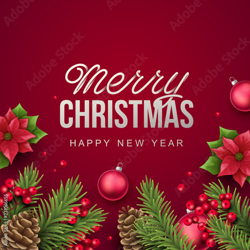 Merry Christmas background