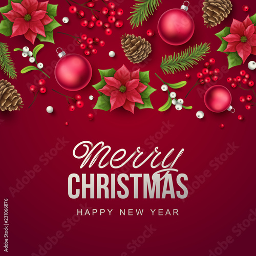 Merry Christmas background