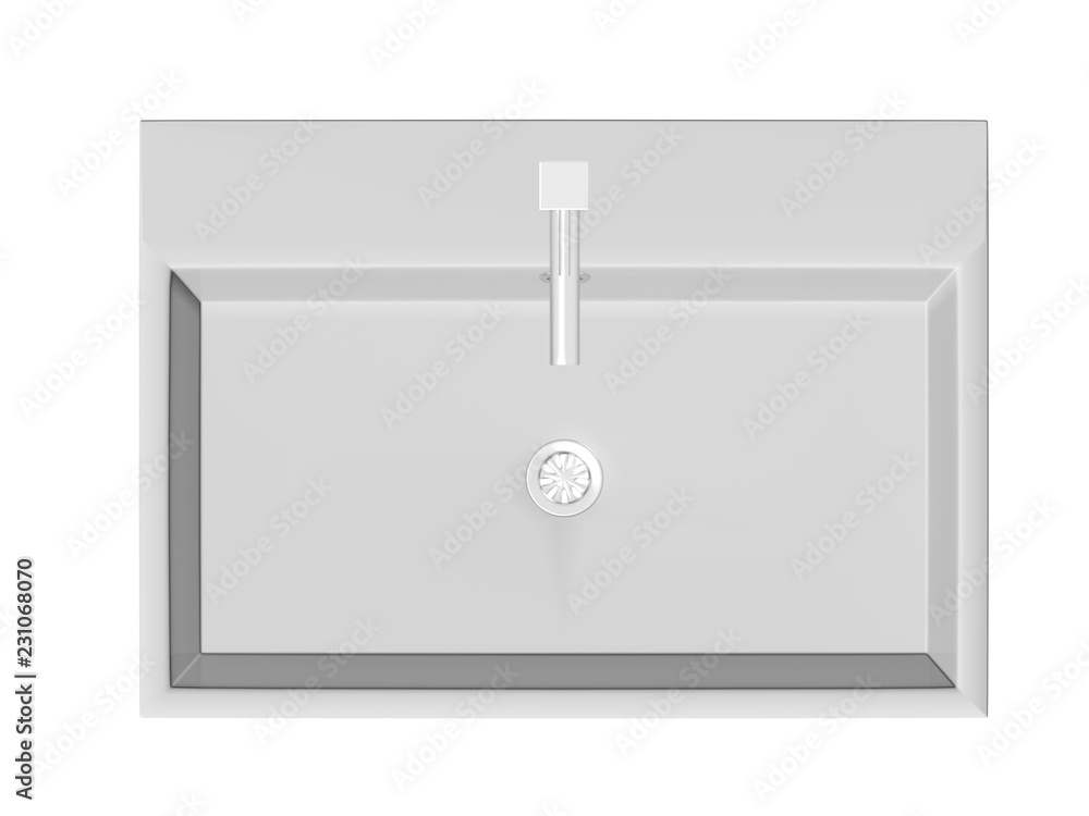 3d render of wash basin 3d render of wash basin