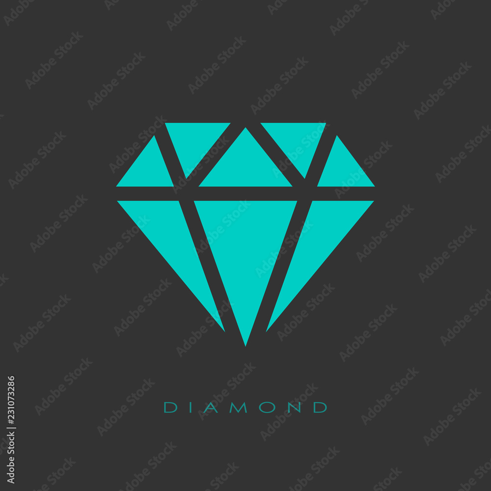 Diamond vector logo Diamond vector logo