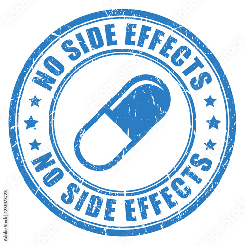 No side effects stamp