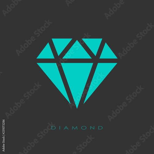 Diamond vector logo