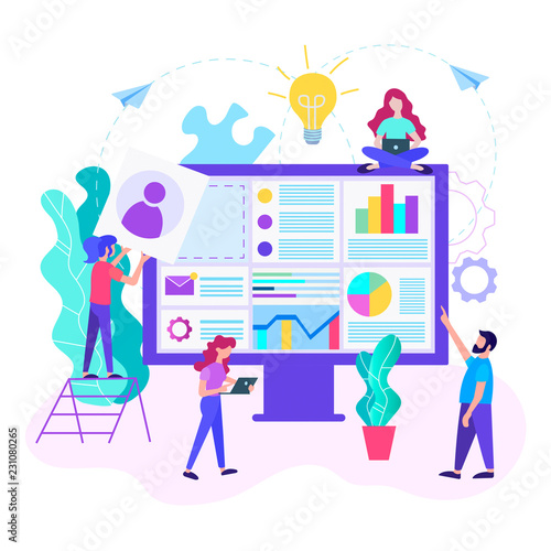 Web development, web analytics
