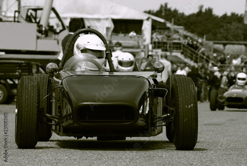 Mata magnetyczna Vintage wyścig sportów motorowych