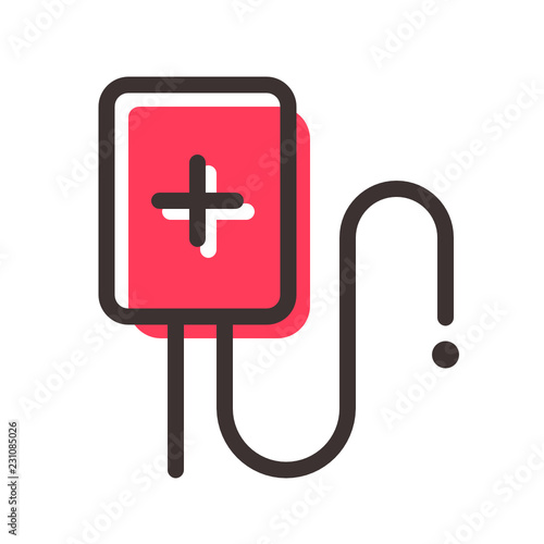 blood transfusion icon