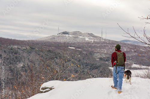 Winter Hike in the NH White Mountains