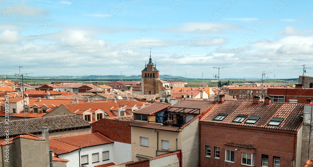 Village of Tordesillas in Valladolid