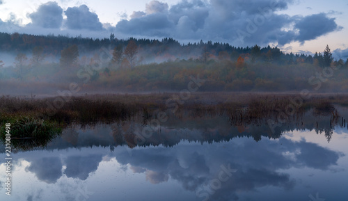 Fog On The Beaver Pond