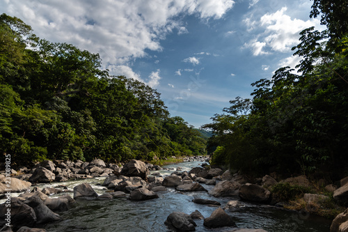 water fall in Guatemalan mountains © kyle
