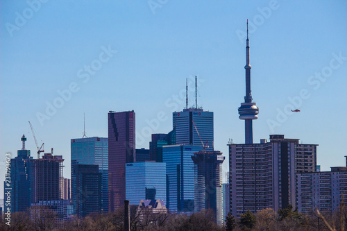 Toronto Skyline from Chester Hill Overlook