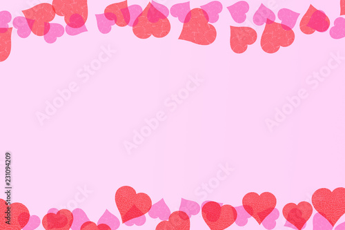 Love broken background, decoration for your valentine's day greeting cards