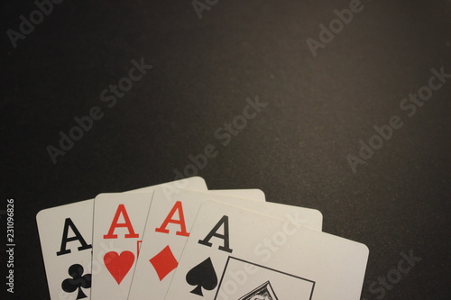 Poker quadra photo