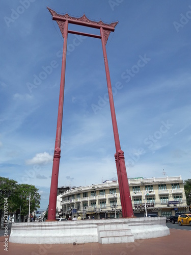 The Famous Beautiful Thai Giant Swing