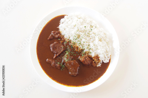 ビーフカレーライス beef curry
