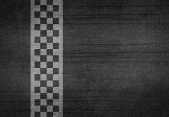 Fototapete Motorsport Hintergrund-Draufsicht des Ziellinienrennens  © releon8211