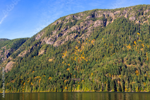 Wallpaper Mural View of Mount Wesley on Cameron lake in Vancouver Island Torontodigital.ca