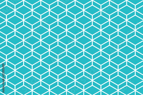 Geometric pattern background. blue background