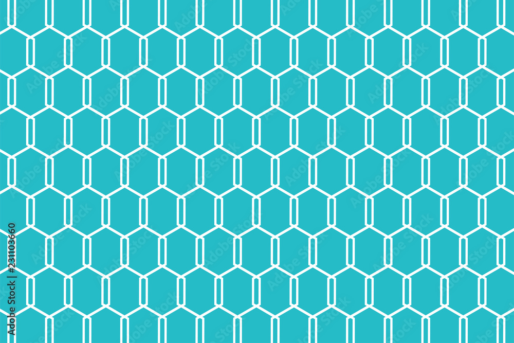 Fototapeta premium Geometric pattern background. blue background