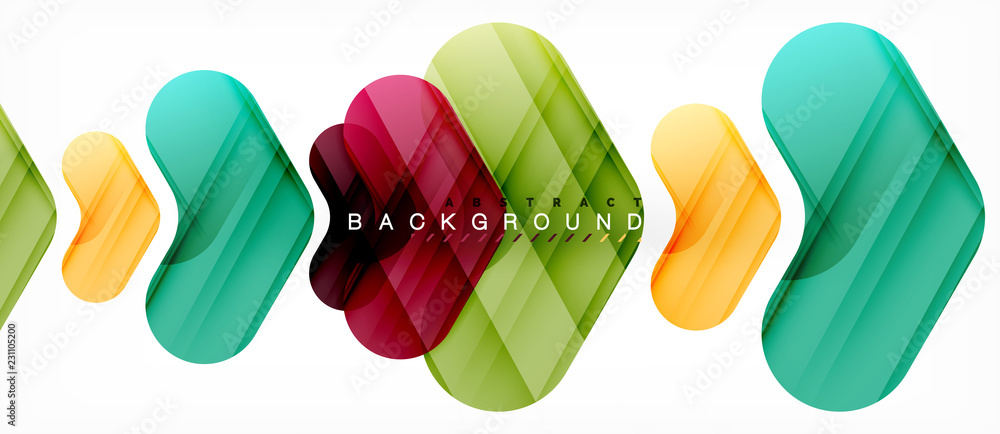 Colorful glossy arrows abstract background Colorful glossy arrows abstract background