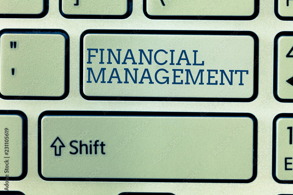 Conceptual hand writing showing Financial Management. Business photo showcasing efficient and effective way to Manage Money and Funds. Conceptual hand writing showing Financial Management. Business photo showcasing efficient and effective way to Manage Money and Funds.