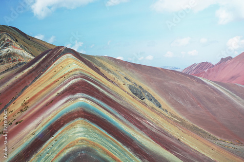 rainbow mountains Peru  © martin
