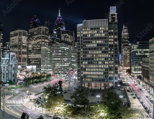 Philadelphia at Night 