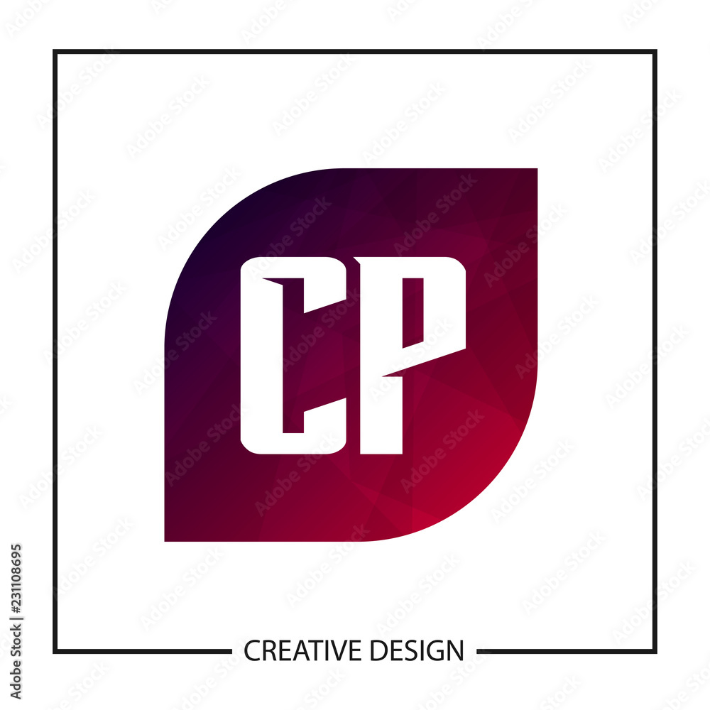 Initial Letter CP Logo Template Design Vector Illustration Initial Letter CP Logo Template Design Vector Illustration